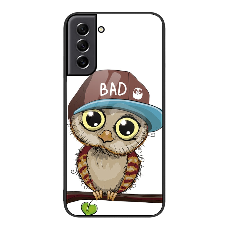 Custodia per telefono in vetro verniciato colorato, For Samsung Galaxy S21 5G