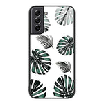 Custodia per telefono in vetro verniciato colorato, For Samsung Galaxy S21 5G
