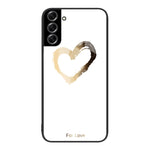 Custodia per telefono in vetro verniciato colorato, For Samsung Galaxy S22+ 5G
