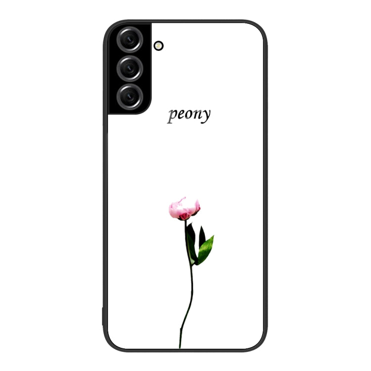 Custodia per telefono in vetro verniciato colorato, For Samsung Galaxy S22+ 5G