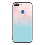 Custodia per telefono in vetro verniciato colorato, For Honor 9 Lite