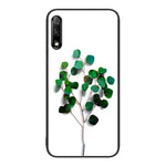 Custodia per telefono in vetro verniciato colorato, For Honor 9X