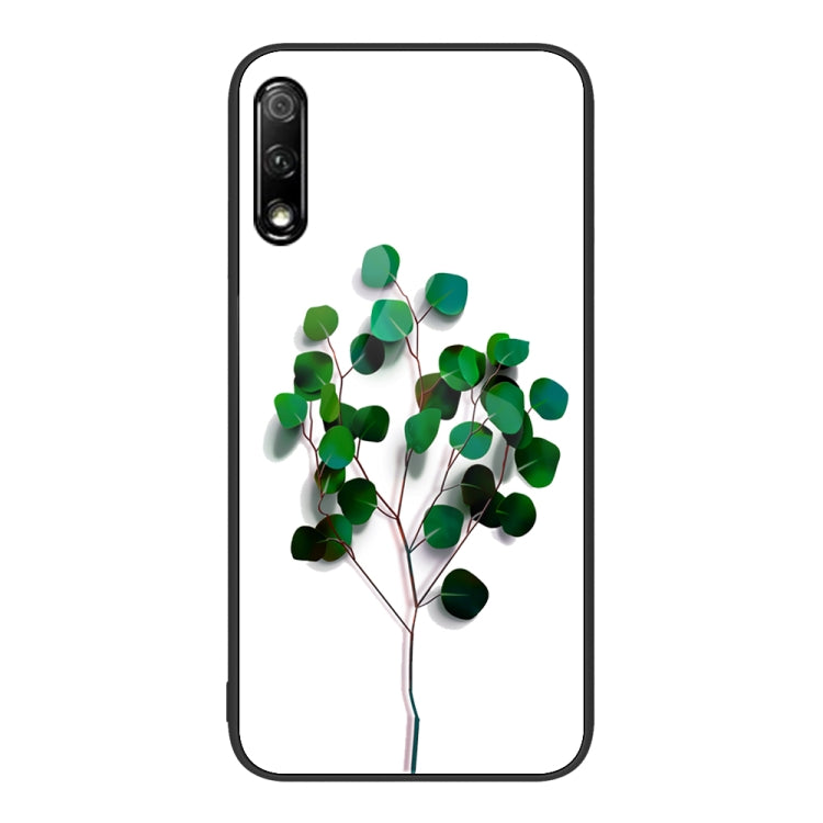 Custodia per telefono in vetro verniciato colorato, For Honor 9X