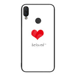 Custodia per telefono in vetro verniciato colorato, For Huawei nova 3i