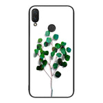 Custodia per telefono in vetro verniciato colorato, For Huawei nova 3i