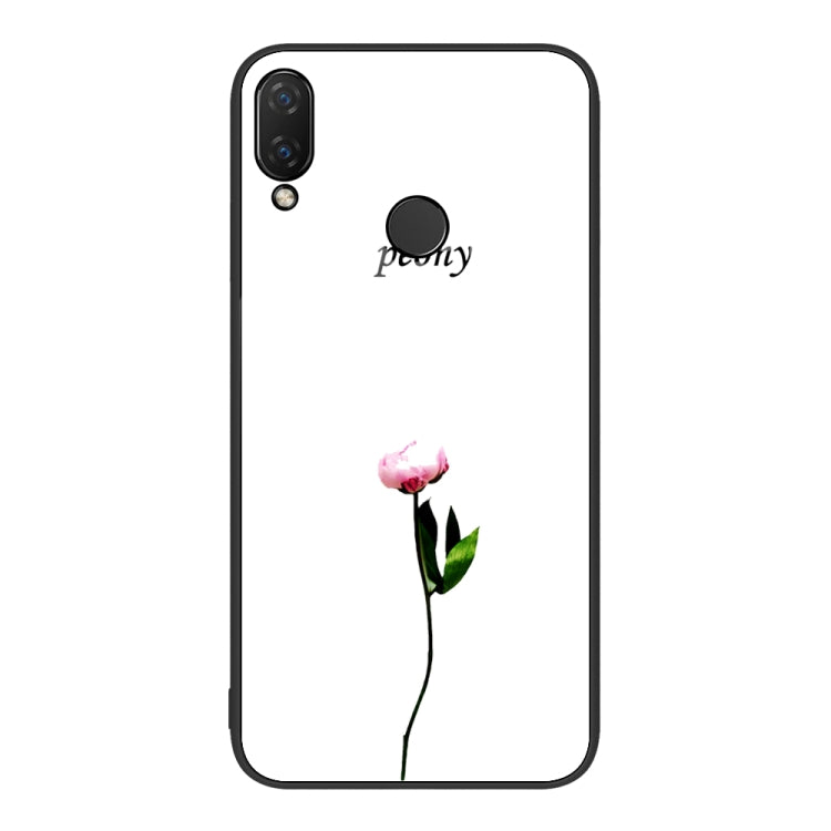 Custodia per telefono in vetro verniciato colorato, For Huawei nova 3i