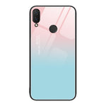 Custodia per telefono in vetro verniciato colorato, For Huawei nova 3i
