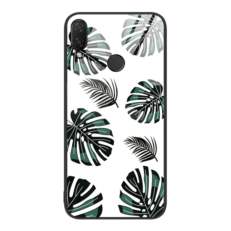Custodia per telefono in vetro verniciato colorato, For Huawei nova 3i