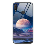Custodia per telefono in vetro verniciato colorato, For Huawei nova 3i