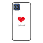 Custodia per telefono in vetro verniciato colorato, For Huawei nova 8 SE