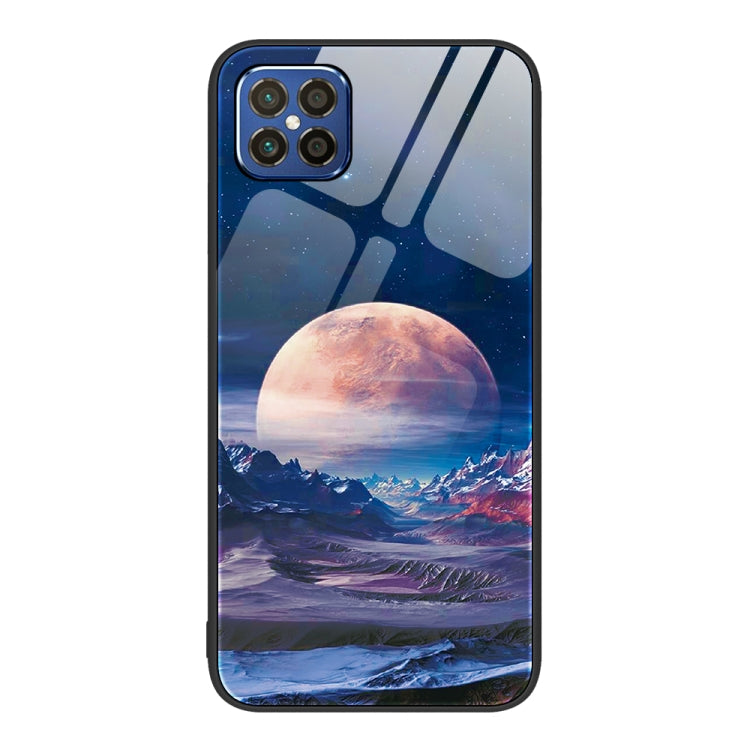 Custodia per telefono in vetro verniciato colorato, For Huawei nova 8 SE