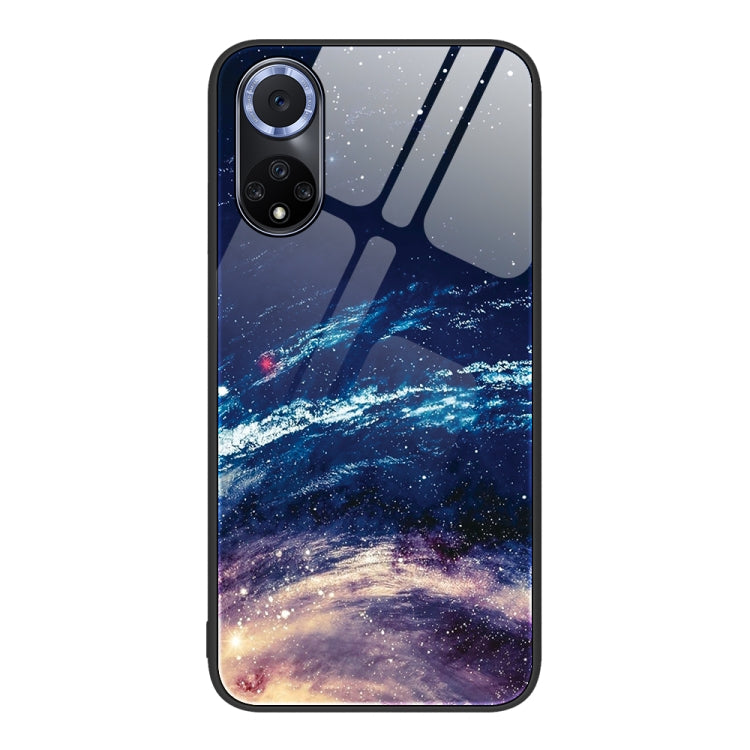 Custodia per telefono in vetro verniciato colorato, For Huawei nova 9