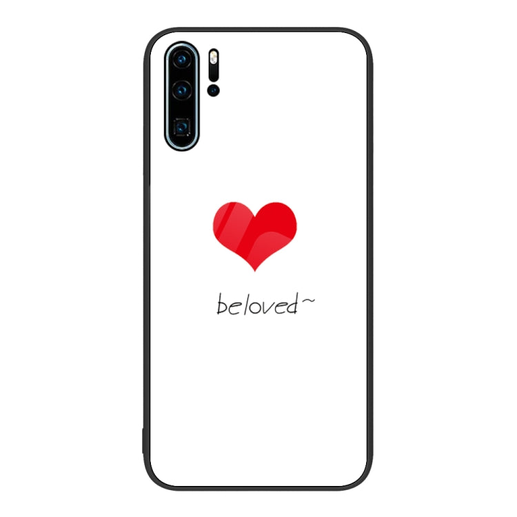 Custodia per telefono in vetro verniciato colorato, For Huawei P30 Pro