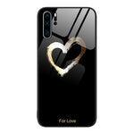 Custodia per telefono in vetro verniciato colorato, For Huawei P30 Pro