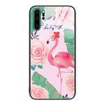 Custodia per telefono in vetro verniciato colorato, For Huawei P30 Pro