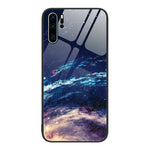 Custodia per telefono in vetro verniciato colorato, For Huawei P30 Pro