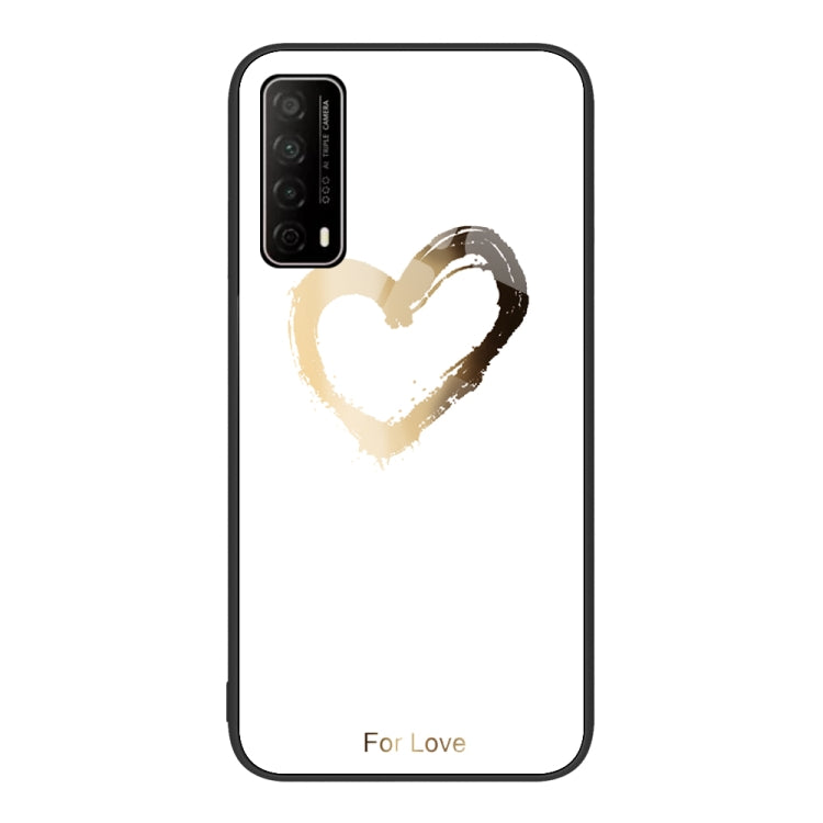 Custodia per telefono in vetro verniciato colorato, For Huawei Enjoy 20 SE