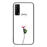 Custodia per telefono in vetro verniciato colorato, For Huawei Enjoy 20 SE