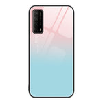 Custodia per telefono in vetro verniciato colorato, For Huawei Enjoy 20 SE