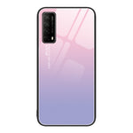 Custodia per telefono in vetro verniciato colorato, For Huawei Enjoy 20 SE