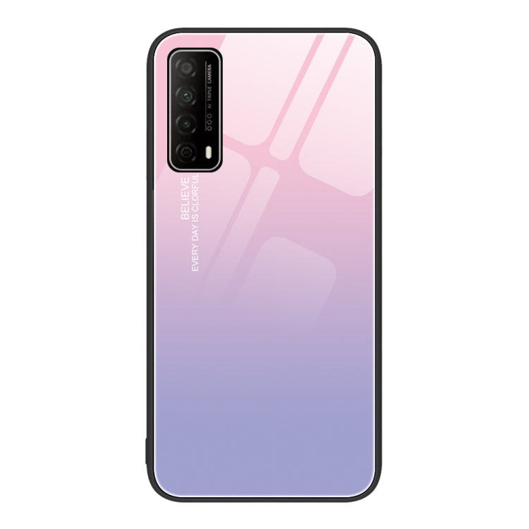 Custodia per telefono in vetro verniciato colorato, For Huawei Enjoy 20 SE