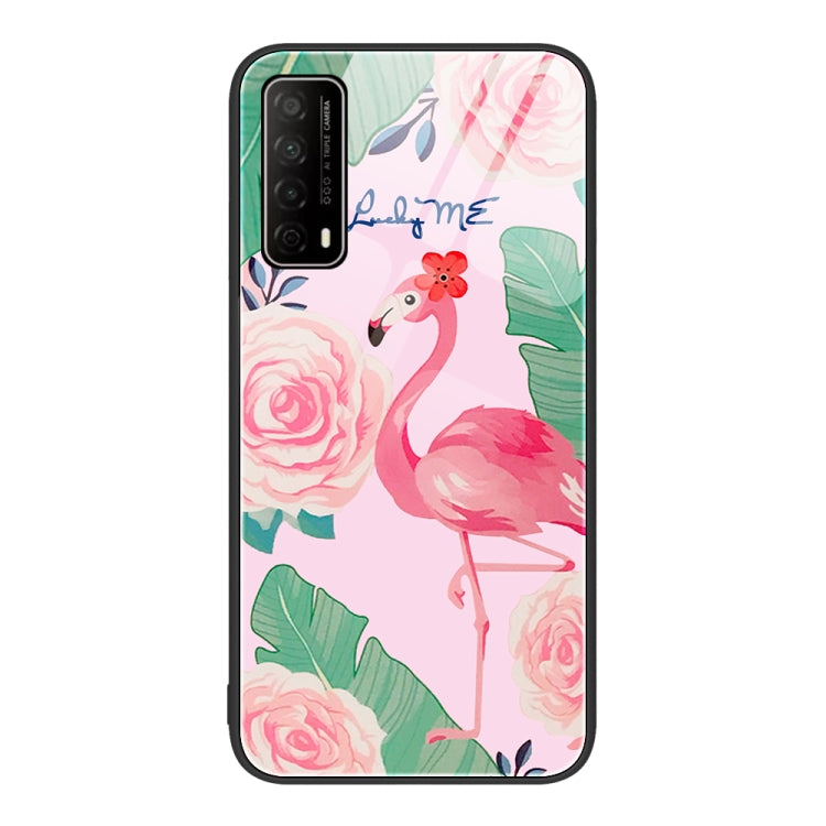 Custodia per telefono in vetro verniciato colorato, For Huawei Enjoy 20 SE