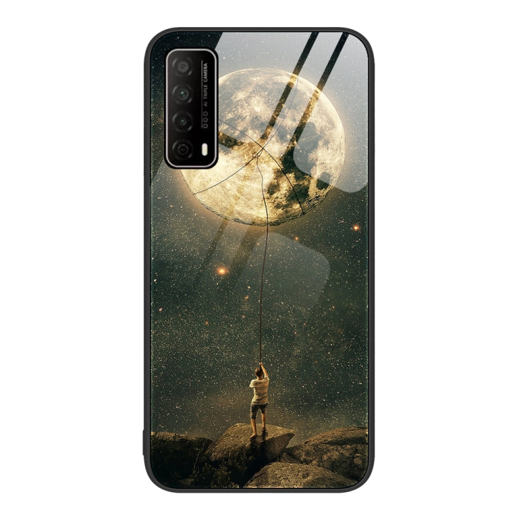 Custodia per telefono in vetro verniciato colorato, For Huawei Enjoy 20 SE