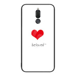Custodia per telefono in vetro verniciato colorato, For Huawei Maimang 6