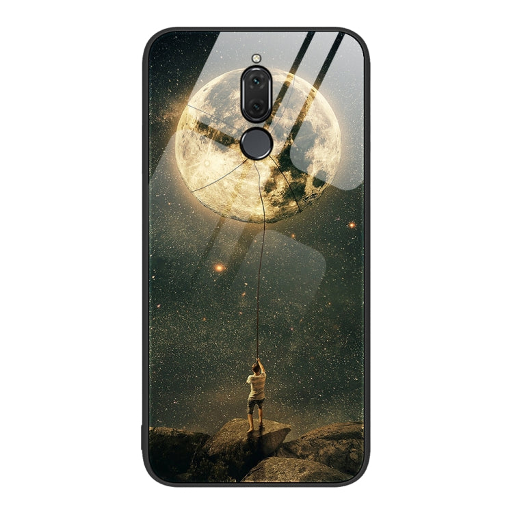 Custodia per telefono in vetro verniciato colorato, For Huawei Maimang 6