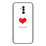 Custodia per telefono in vetro verniciato colorato, For Huawei Maimang 7