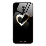 Custodia per telefono in vetro verniciato colorato, For Huawei Maimang 7