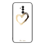 Custodia per telefono in vetro verniciato colorato, For Huawei Maimang 7