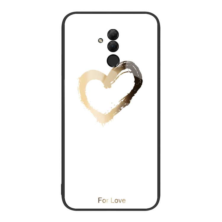 Custodia per telefono in vetro verniciato colorato, For Huawei Maimang 7