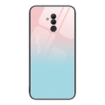 Custodia per telefono in vetro verniciato colorato, For Huawei Maimang 7