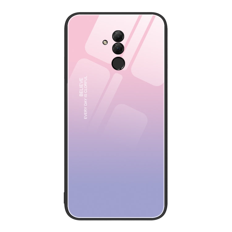 Custodia per telefono in vetro verniciato colorato, For Huawei Maimang 7