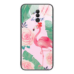 Custodia per telefono in vetro verniciato colorato, For Huawei Maimang 7