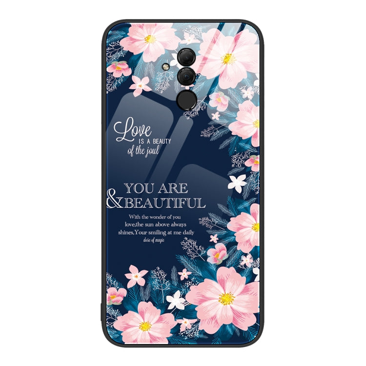 Custodia per telefono in vetro verniciato colorato, For Huawei Maimang 7