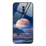 Custodia per telefono in vetro verniciato colorato, For Huawei Maimang 7