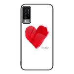 Custodia per telefono in vetro verniciato colorato, For Huawei Maimang 10