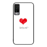 Custodia per telefono in vetro verniciato colorato, For Huawei Maimang 10