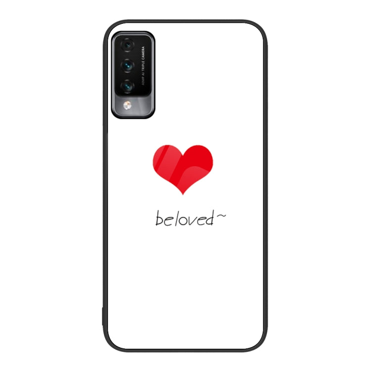 Custodia per telefono in vetro verniciato colorato, For Huawei Maimang 10