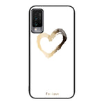 Custodia per telefono in vetro verniciato colorato, For Huawei Maimang 10
