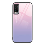 Custodia per telefono in vetro verniciato colorato, For Huawei Maimang 10