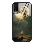 Custodia per telefono in vetro verniciato colorato, For Huawei Maimang 10