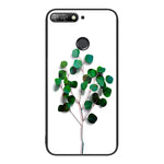 Custodia per telefono in vetro verniciato colorato, For Huawei Enjoy 8e