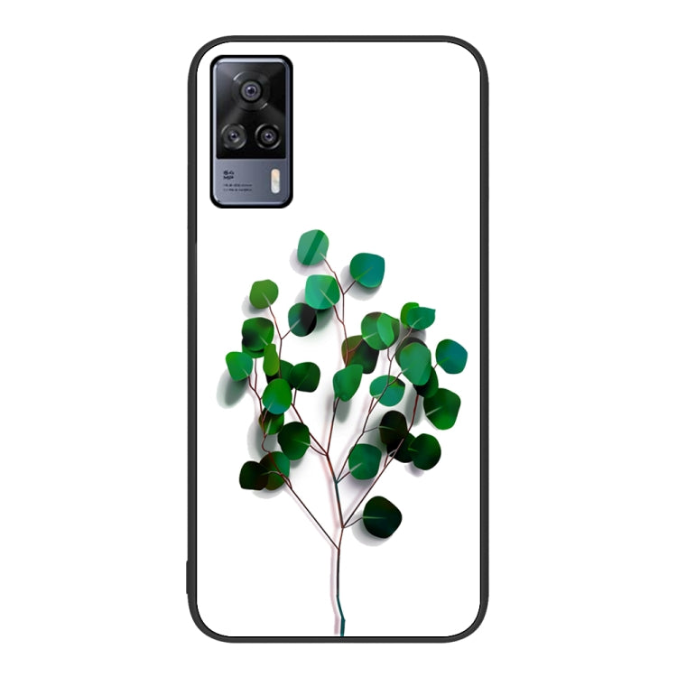 Custodia per telefono in vetro verniciato colorato, For vivo S9e