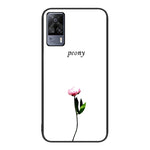 Custodia per telefono in vetro verniciato colorato, For vivo S9e