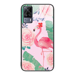 Custodia per telefono in vetro verniciato colorato, For vivo S9e