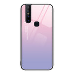 Custodia per telefono in vetro verniciato colorato, For vivo V15