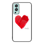 Custodia per telefono in vetro verniciato colorato, For OnePlus Nord 2 5G